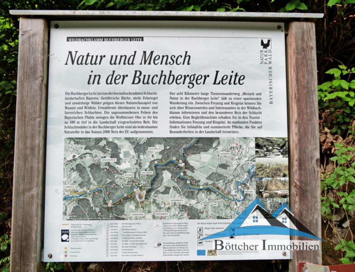 400Qm Bayerische Villa 2500Qm Uneinsehbarer Garten In Beliebter Urlaubsregion Freyung Exterior photo